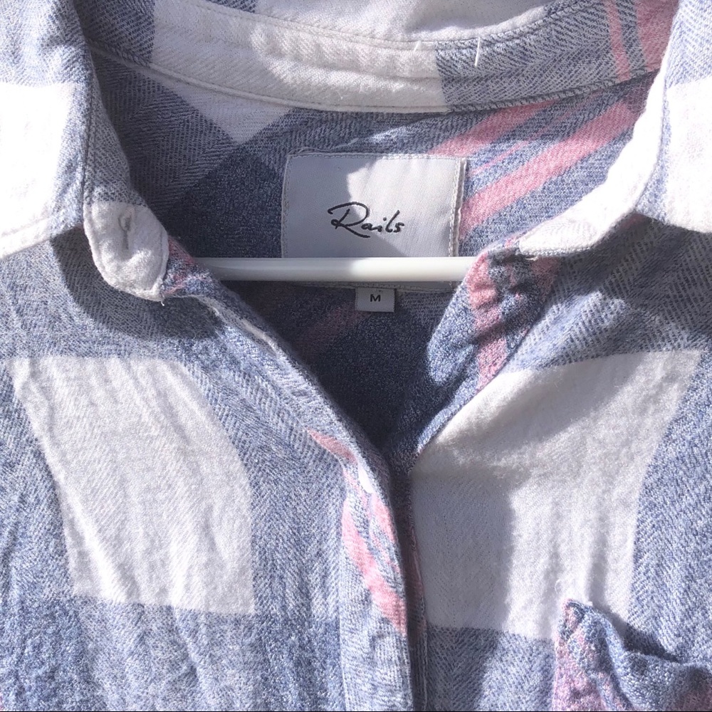 RAILS Mulberry Blue Flannel - Picture 2 of 6